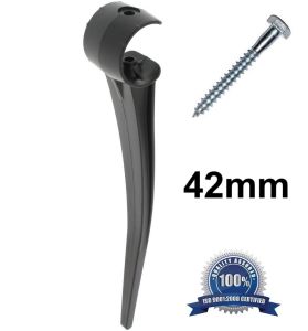 Heavy Duty Flexible Reel Tine 42mm for MacDon, Case NH, 87561020, 174849, 137987