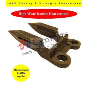 High Wear Knife Guard Double prong without crossbar to fit CaseIH platforms, 1307299C2
