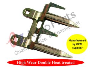 High Wear quick cut gold quad knife guard to fit miscellaneous, 7222