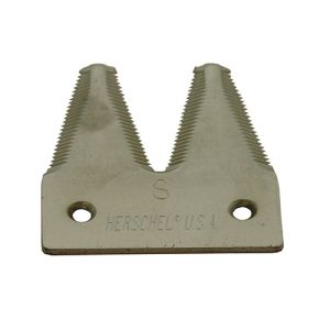 DOUBLE CUT IN 3" CHROME, FINE SECTION, PACK OF 10