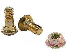 John Deere 600 series M6 x 16mm Nut & Bolt, Pack of 50, H158341, 14M7303