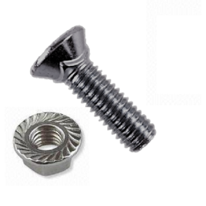 3/8" x 2" Plow Bolt & Nut