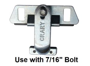 Knife Head Area Crary Hold Down Clip to fit Knife Guard 7229 to use with 7/16" Bolt, 25348