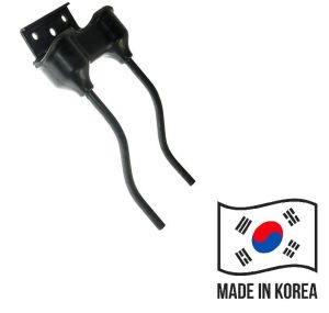 Curved Rubber Mounted Double Tooth for Vermeer Baler. Pack of 5