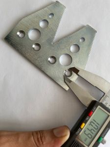 BOTTOM COUNTERSUNK ALL 4 Holes 4" Dura Twin FINE Section, 816-40002-10