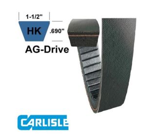 Variable Speed Feeder House Drive Belt for John Deere, H161648, H125711