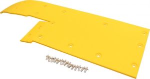 Left End Poly Skid Shoe for John Deere 600FD ASN785000, HXE87669
