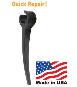 Replacement Snap-on Tine for MacDon, Case IH, New Holland